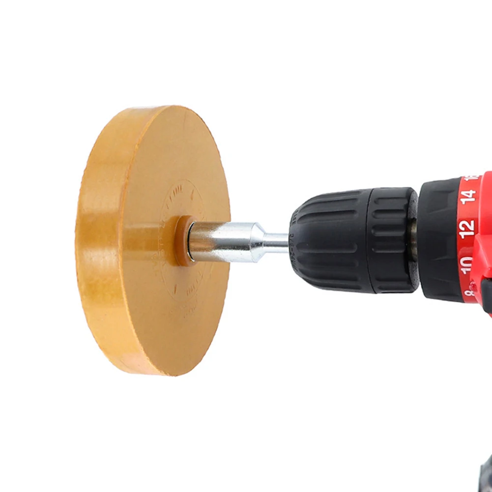 

Rubber 1*Decals Removal Eraser Wheel With Drill Adapter 1*Drill Adapter Removal Eraser Wheel For household drills