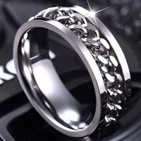 78910 stainless steel gold silver black men women open beer bottle ring titanium reduced pressure finger jewelry dropshipping
