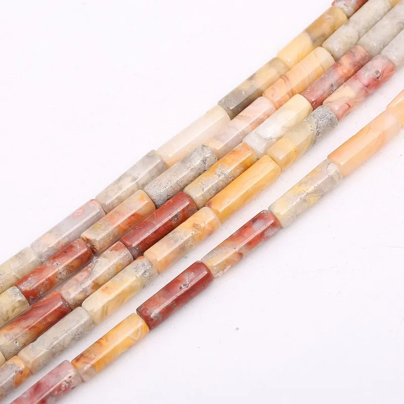 4*13 мм натуральный камень цветной агат песчаник тигровый глаз Длинный