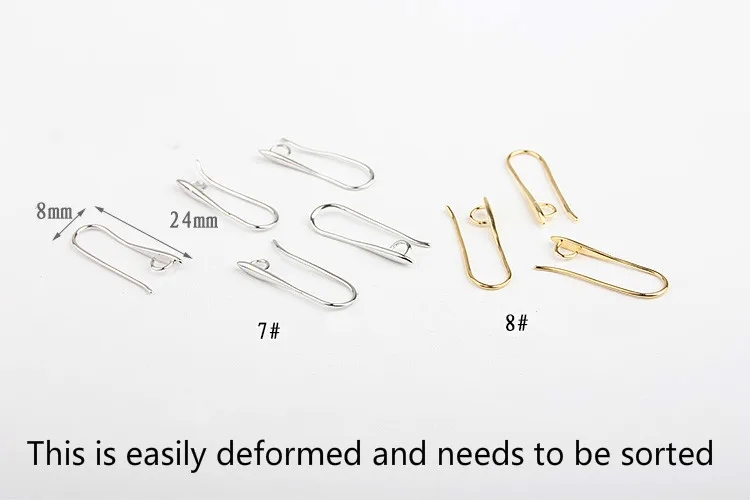 Diy handmade jewelry earrings accessories pure copper plating Europe and the United States French ear hook | Украшения и