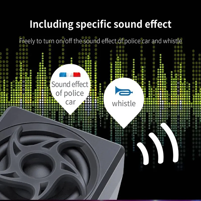 

G.T.POWER Bluetooth Version RC Car Engine Sound+Lights Simulated System for Axial SCX10 TRX4 RC Car Parts