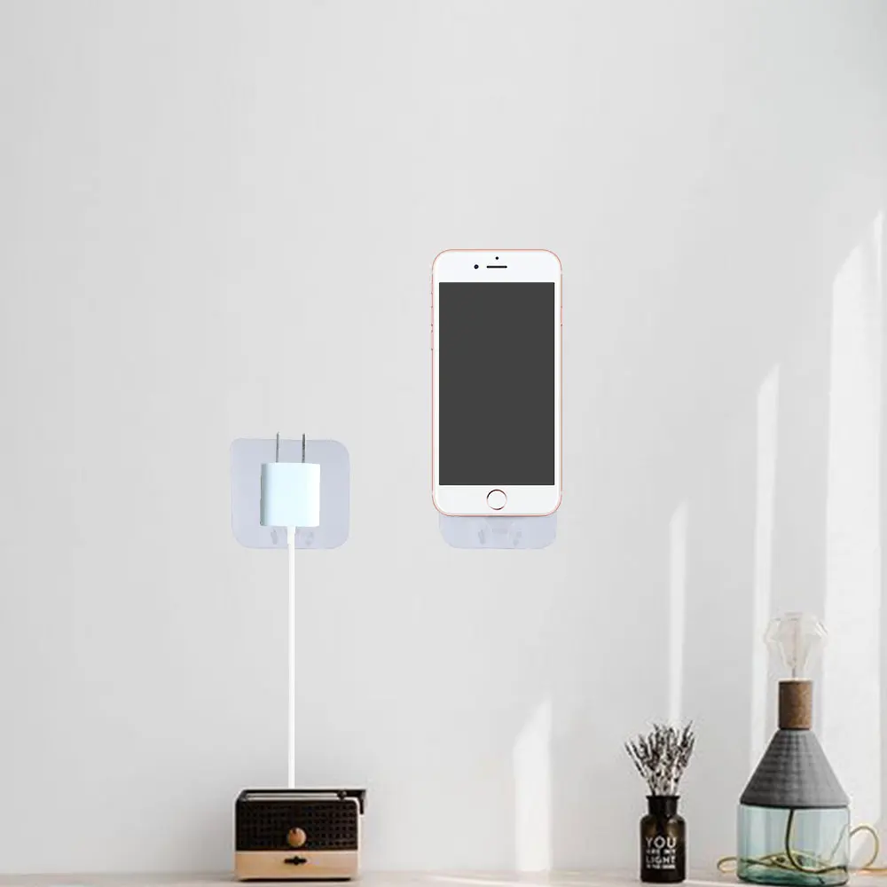 Настенный крючок для хранения 2 шт. настенная клеевая вешалка розетки