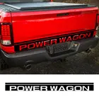 Наклейки на заднюю дверь пикапа для Dodge Ram 1500 2500 Rebel Truck Graphic Power Wagon, виниловые накладки с надписью на заказ, автомобильные аксессуары