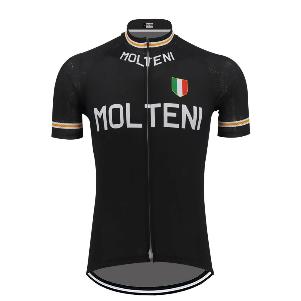men Черный Moltini Велоспорт Джерси mtb Джерси ropa ciclismo go pro для мужчин короткий рукав триатлон, Велоспорт одежда Спорт на открытом воздухе одежда - Цвет: men