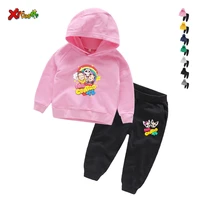 girls set cartoon me controte girl t shirt children suit tracksuit printed clothing casual sport t shirt 2pcskids clothes girls