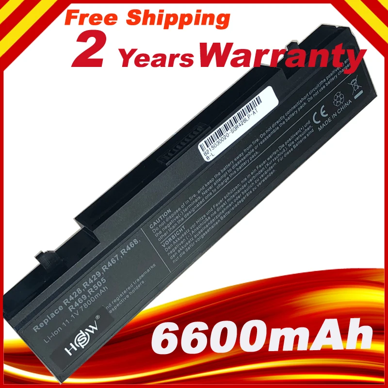 Аккумулятор для ноутбуков SamSung AA-PB9NC6B AA-PB9NS6B AA-PB9NC6W AA-PL9NC6W R428 R429 R468 NP300 NP350 RV410 с 9