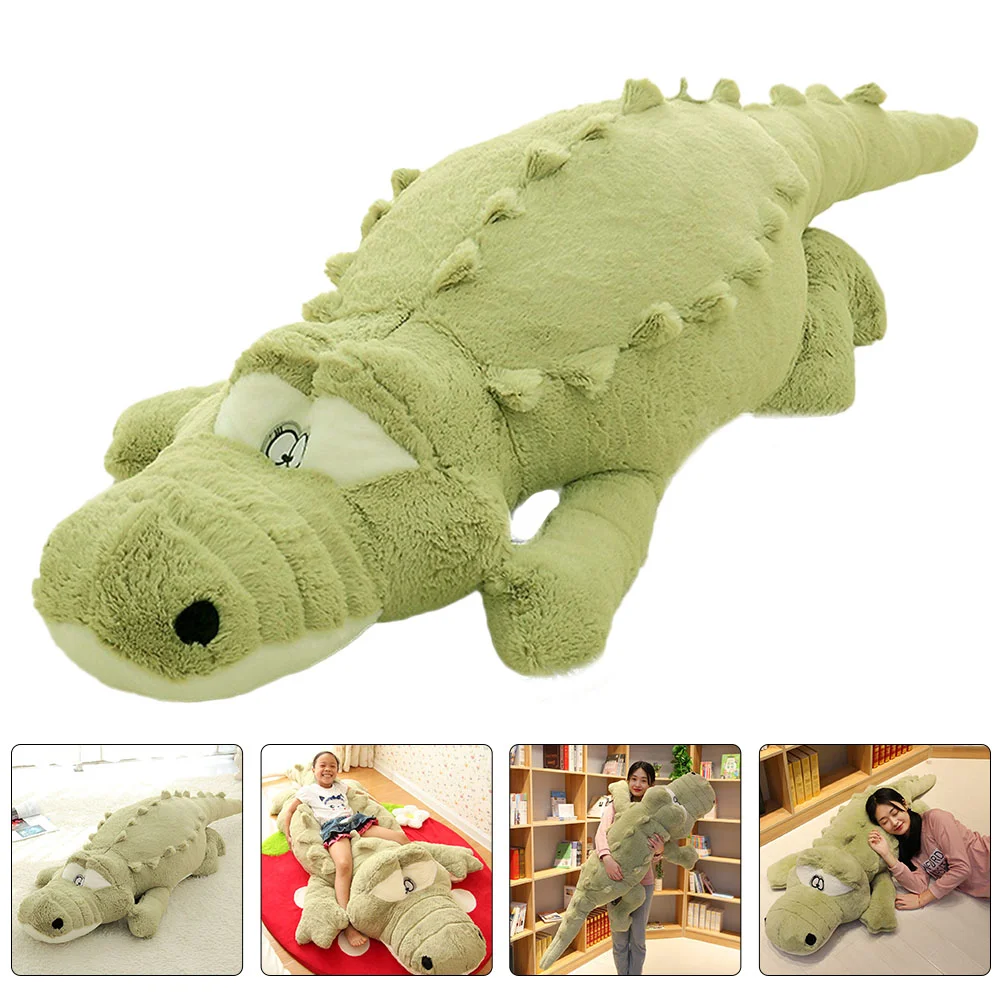 

1 шт. милая плюшевая Мягкая кукла в форме аллигатора (зеленая)