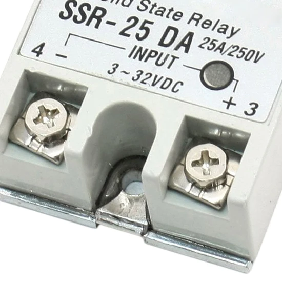 Single Phase DC Control AC Solid State Relay 25A SSR-25 DA Type | Обустройство дома