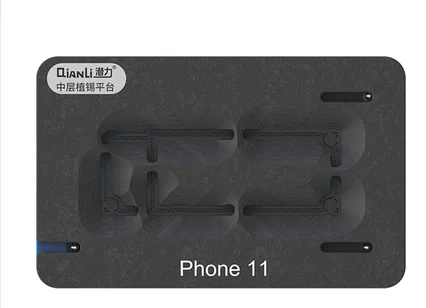 for iphone 11 Qianli материнская плата среднего слоя 3D BGA трафарет завод Оловянная платформа для iPhone X XS XSMAX 11 11Pro Max Repair Net - Цвет: for iphone 11