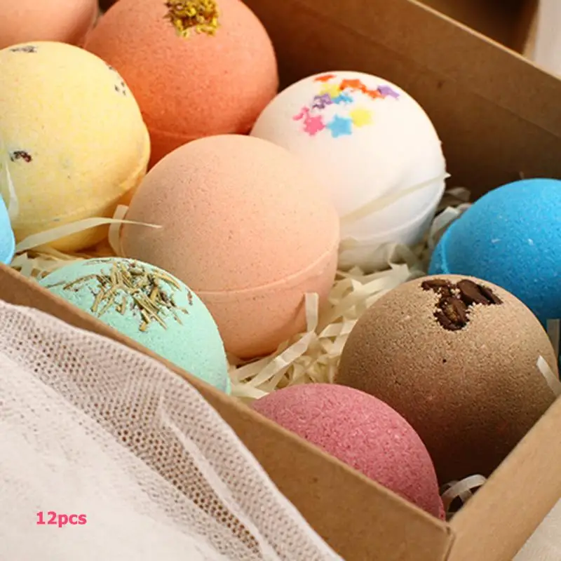 Бомбочки для ванны Классические цвета и простой прочный дизайн Душ соляной шар