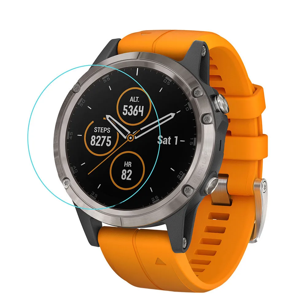 

Protective For Garmin Fenix 5 5S 6 6Pro S60 245 Ultra Clear Tempered Glass film Guard Premium Screen Protector accessories glass