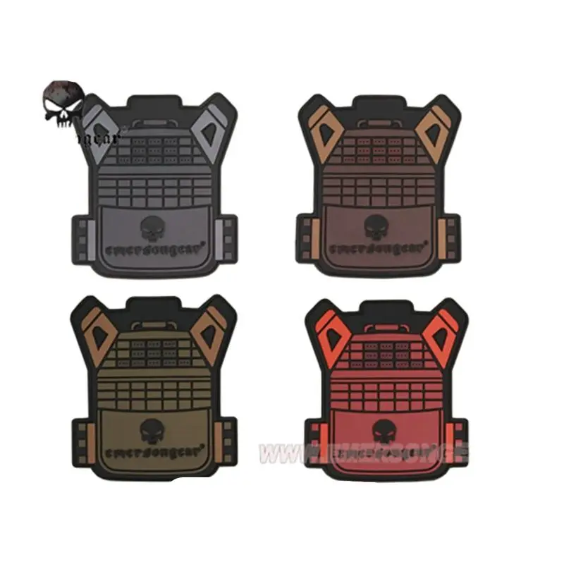 Emersongear 4 шт. ПВХ нашивка JPC тактический жилет стильный набор значков военные Wargame