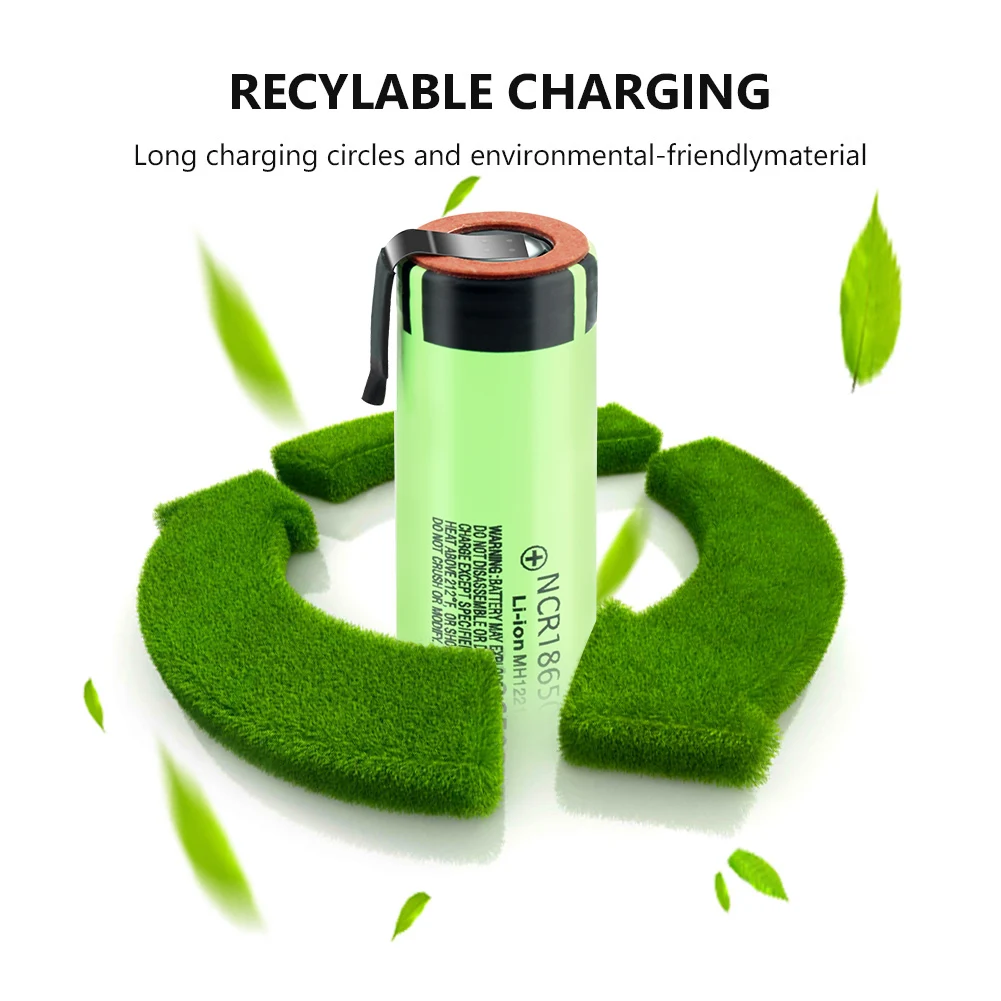 1/2/4/6/8/10 шт 3 7 в аккумуляторная батарея 18650 Оригинал NCR 18650B V 3400 Mah литий ионные