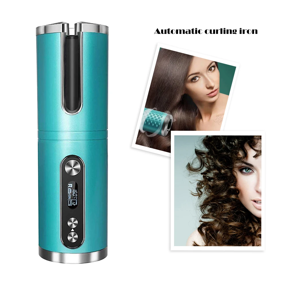 

Пермь легко Применение практичные Инструменты для укладки волос автоматическая волосы щипцы для завивки волос Беспроводной щипцы USB Перез...