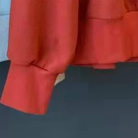 

New Winter Plus Velvet Round Neck Sweater Irregular Stitching Pure Color Simple