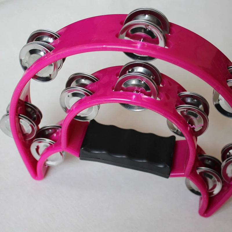 1 шт. бубен перкуссия Музыкальные инструменты ручной Колокольчик для вечеринки