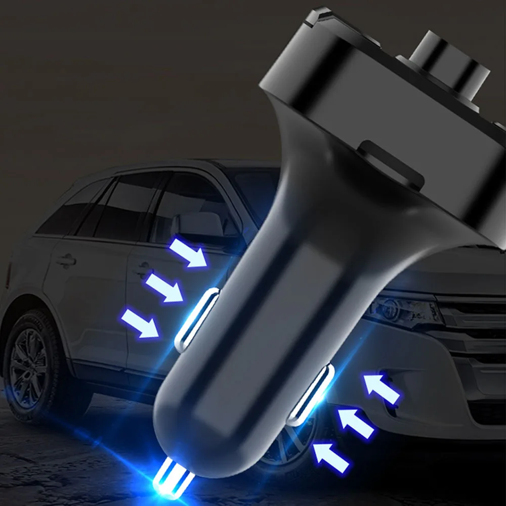 Автомобильный 12-24 В BT36B Bluetooth 5 0 автомобильный комплект MP3 плеер fm-передатчик с