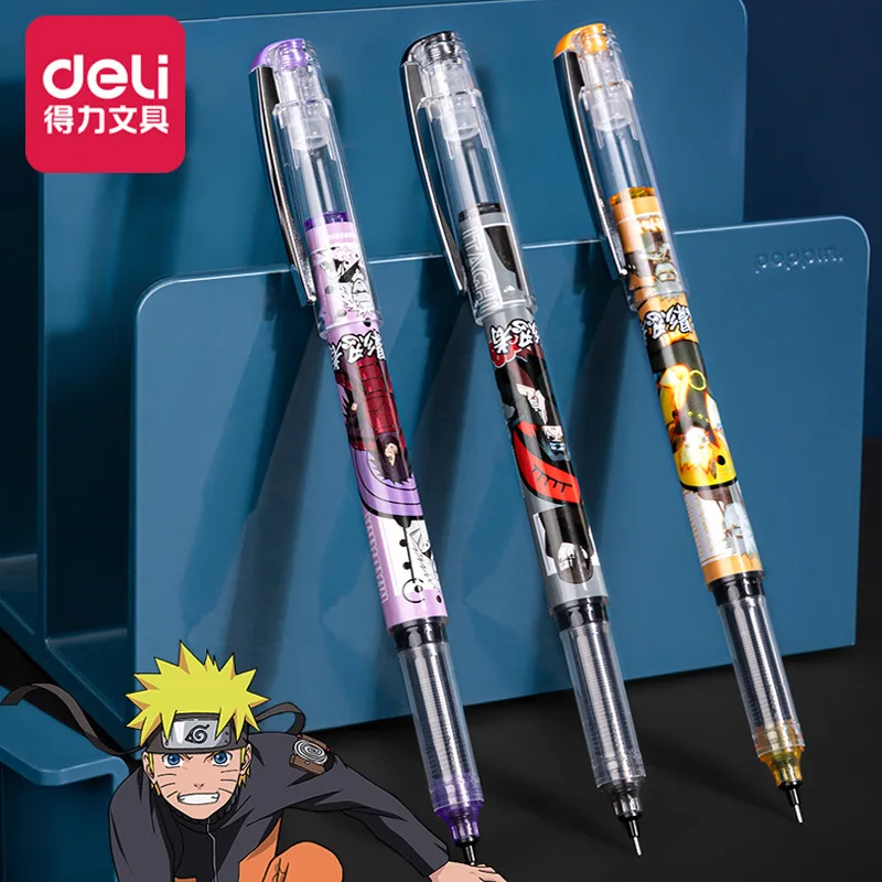Deli ручка 1 шт. шариковая Naruto для школы японское аниме канцелярские принадлежности