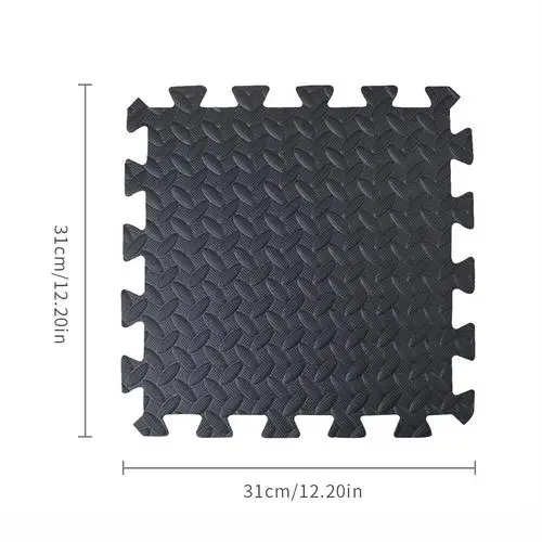 30*30cm Sports Protection Gym Flooring Mats Puzzle Exercise EVA Foam Interlocking Tiles For Home Indoor Workout 12PCS | Спорт и
