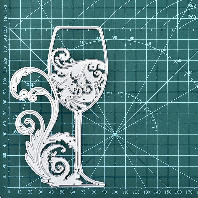 GJCrafts стеклянные штампы бутылки металлические Вырубные новинка 2019 для