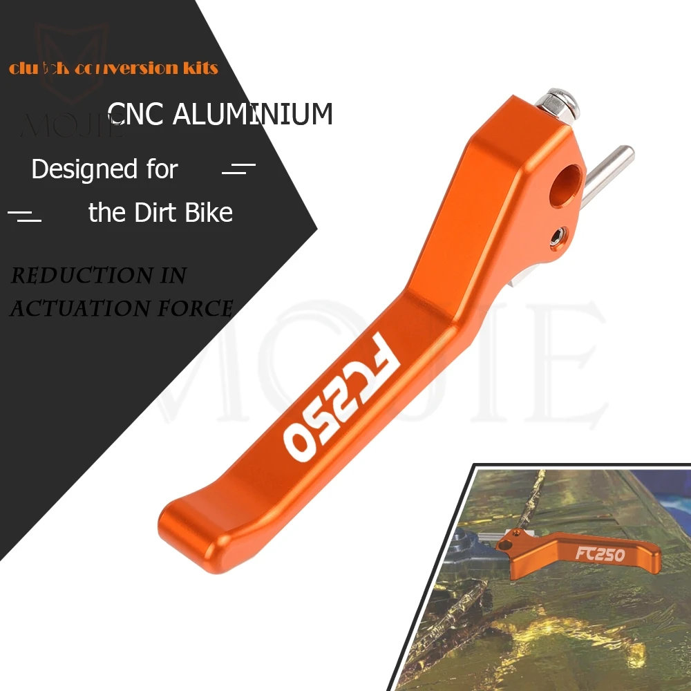 

For Husqvarna FC250 FC 250 2016-2021 Dirt Bike Clutch Conversion Kits Clutch Lever Easy Pull Left Lever Motorcycle Save Power