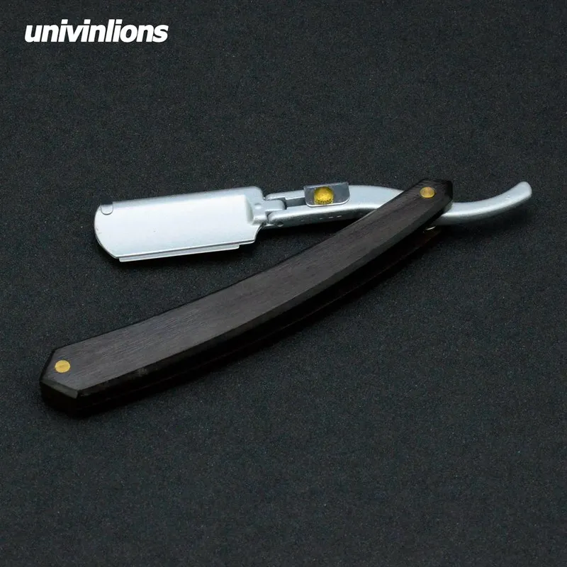 Univinlions деревянная складная бритва для бритья парикмахера мужчин женщин
