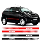 2 шт., автомобильные наклейки на двери автомобиля Aixam eAIXAM sanzation Mega
