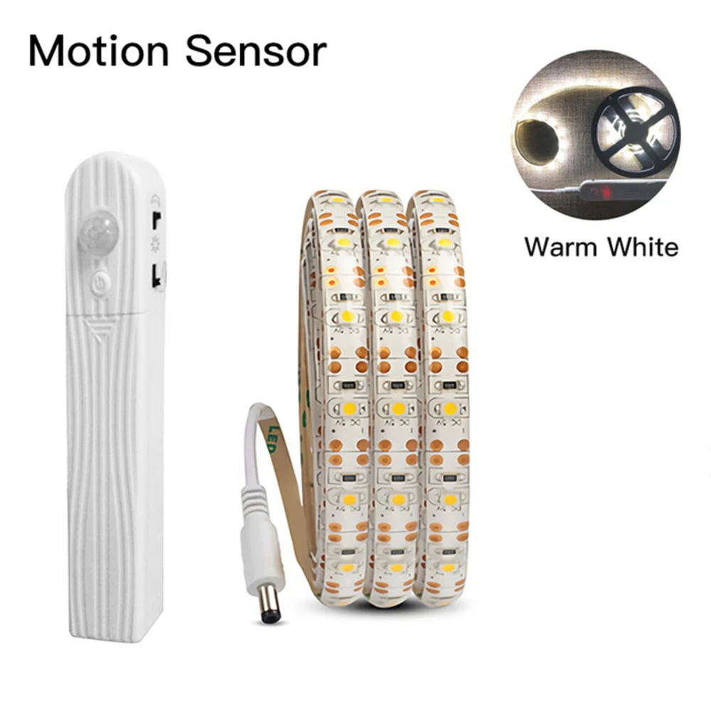 1/2/3 м Светодиодные ленты света движения PIR Сенсор Водонепроницаемый прихожей DIY