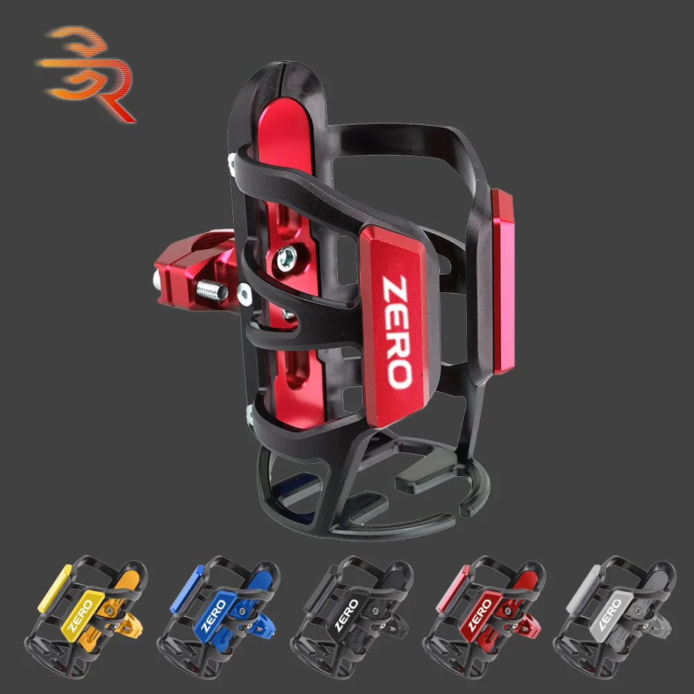 

For Zero Motorcycles DS DSR FX FXE FXS SR/F SR SR/S 2017 2018 2019 2020 2021 CNC Aluminum Water Bottle Drink Cup Holder
