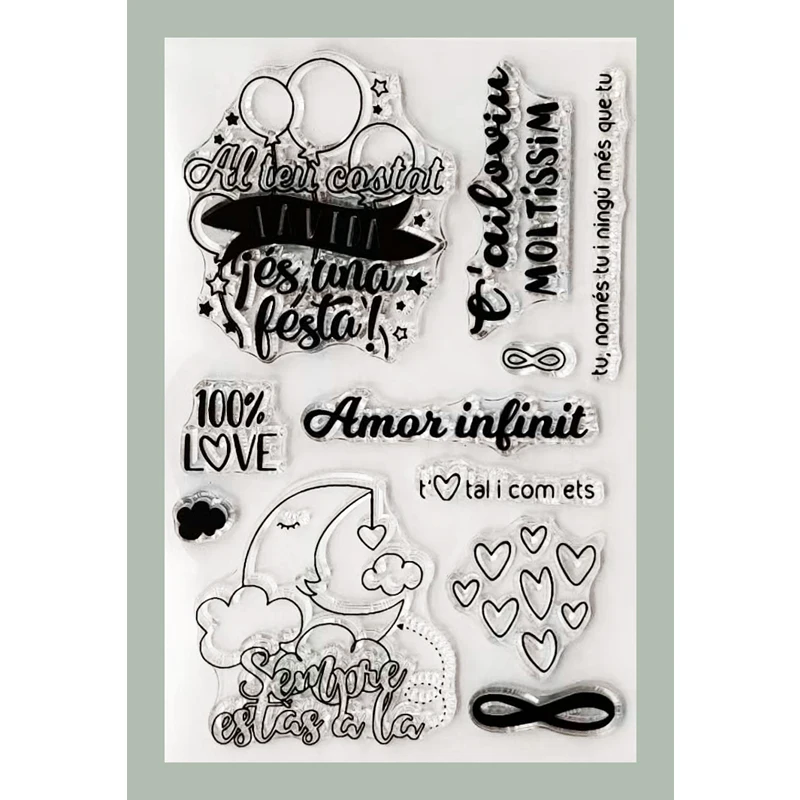 Квадратные штампы для скрапбукинга/изготовления открыток/декорирования