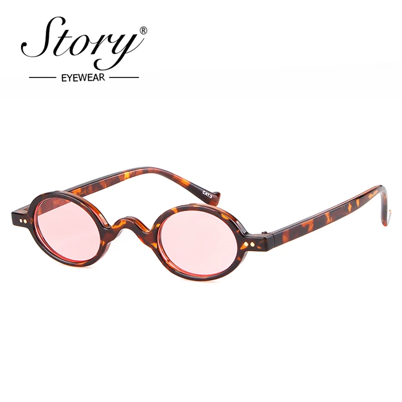 История 2018 модные маленькие круглые солнцезащитные очки для женщин и мужчин