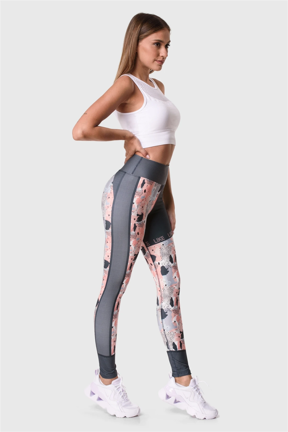 Superstacy Digital High Waist Patterned Fitness Leggings