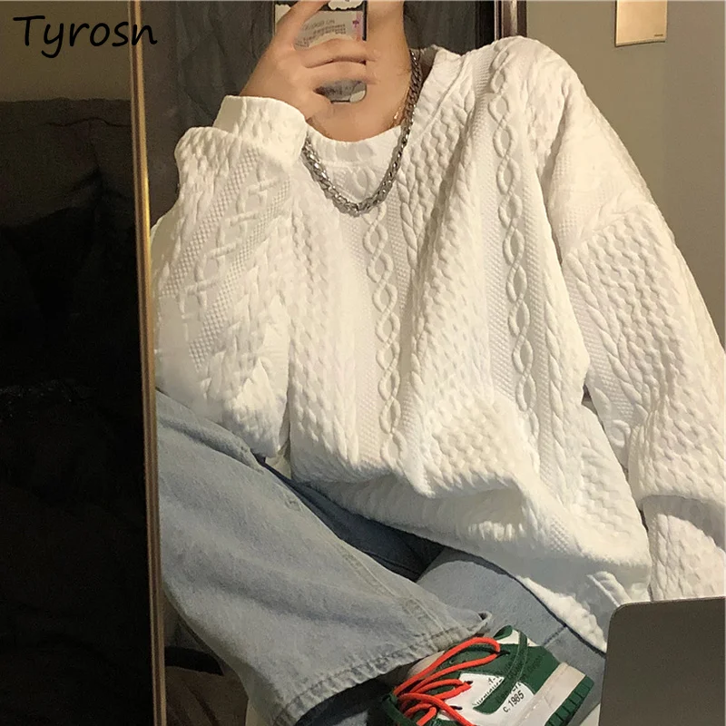 

No Hat Hoodies Women Solid Simple Ulzzang Sweet Harajuku Retro Teens Temperament Tender All-match Lovely Leisure Sweatshirts Hot