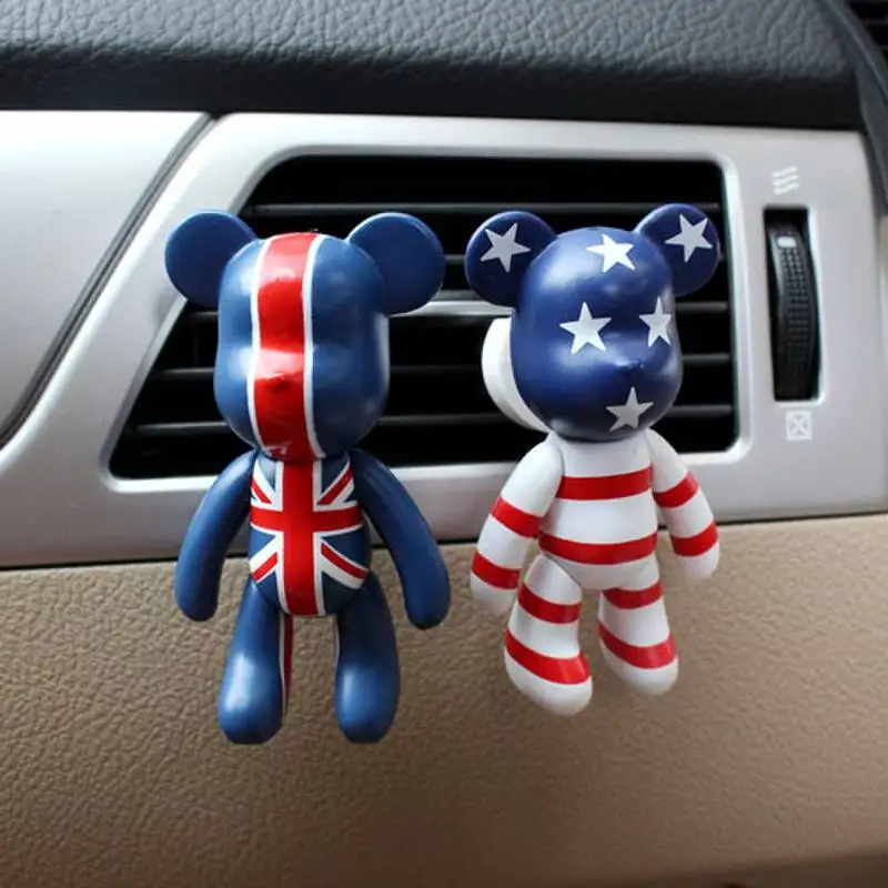 Креативные украшения в виде медведя вентиляционные отверстия для автомобиля