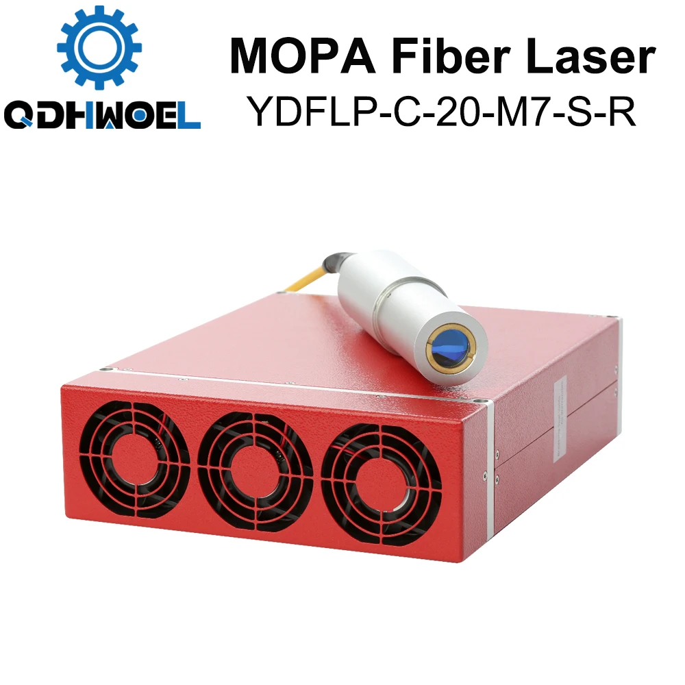 QDHWOEL JPT YDFLP C 20 M7 S R MOPA волоконно лазерный модуль шириной импульса Вт с красной
