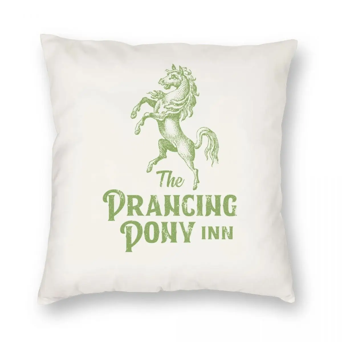 Квадратный чехол для подушки The prскос пони полиэстеровый льняной бархатный с