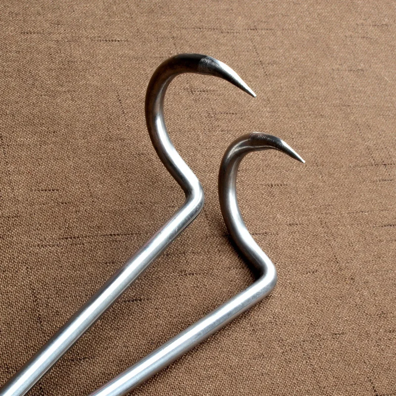 Нержавеющая сталь барбекю гриль крючок деревянная ручка шашлык набор игла для