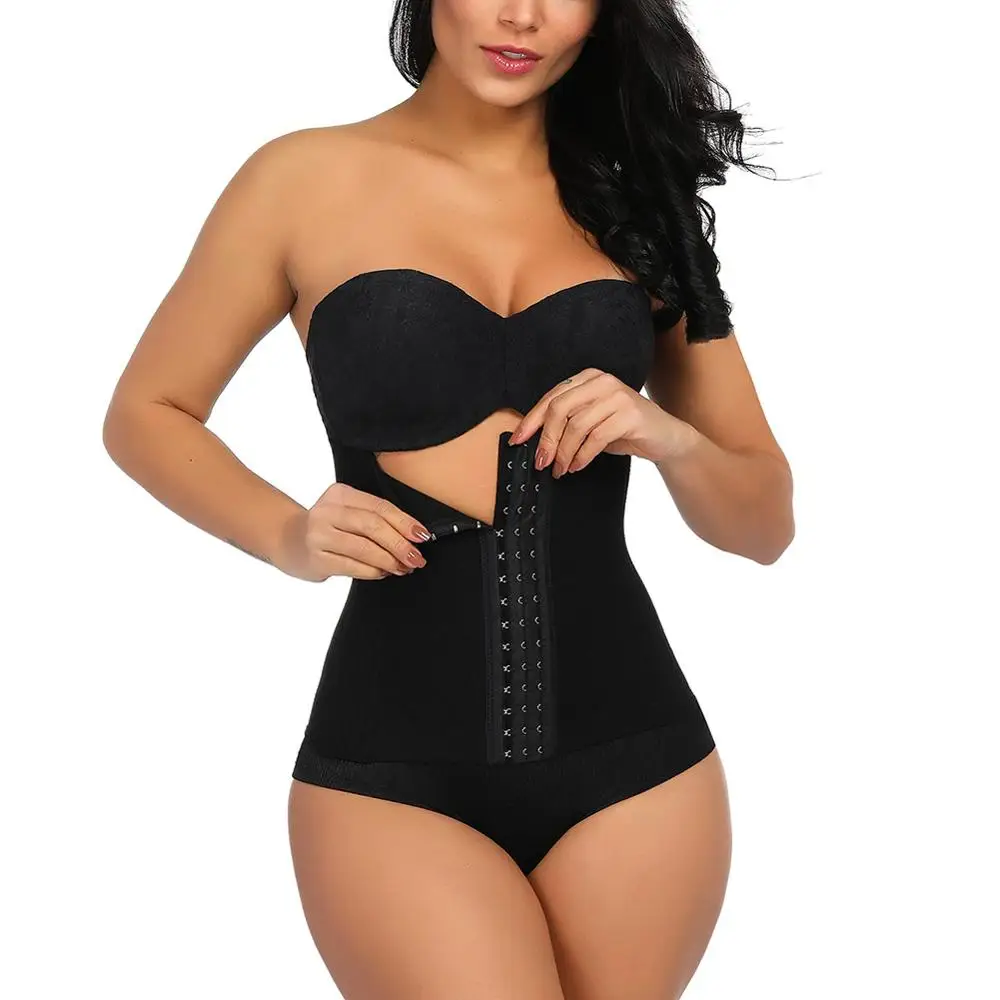 HEXIN талии тренер ремень Крючки 16 Сталь костей бесшовный боди корсет