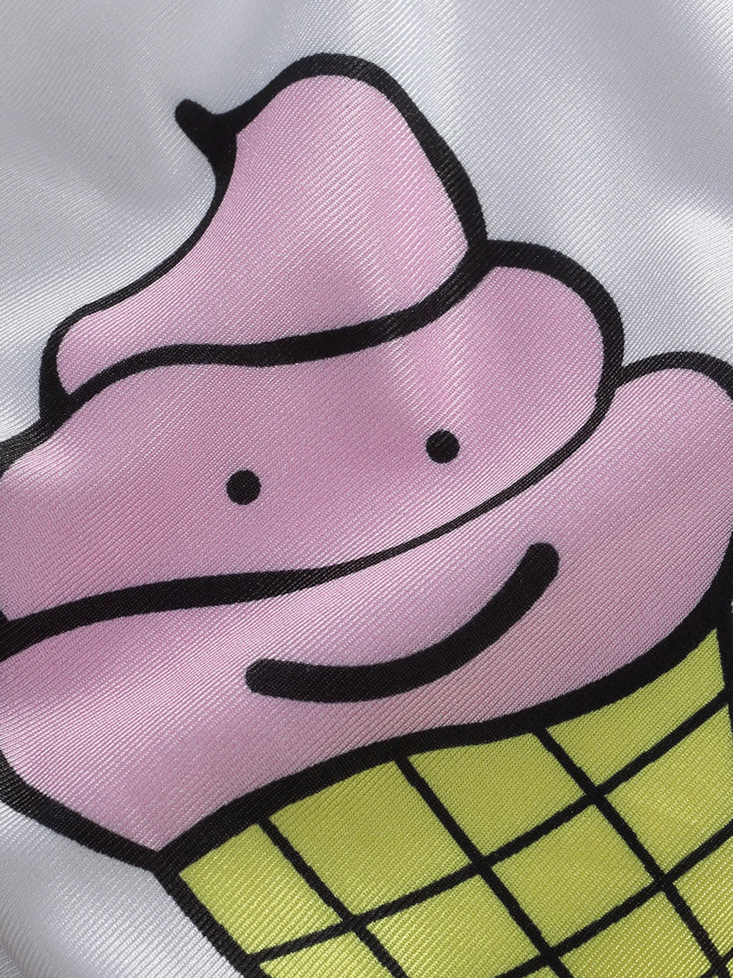 Детский слитный купальник с принтом мороженого и круглым вырезом|Боди для