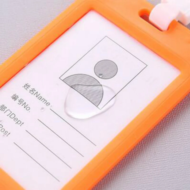 Креативный новый красочный классический держатель для кредитных карт с шейным