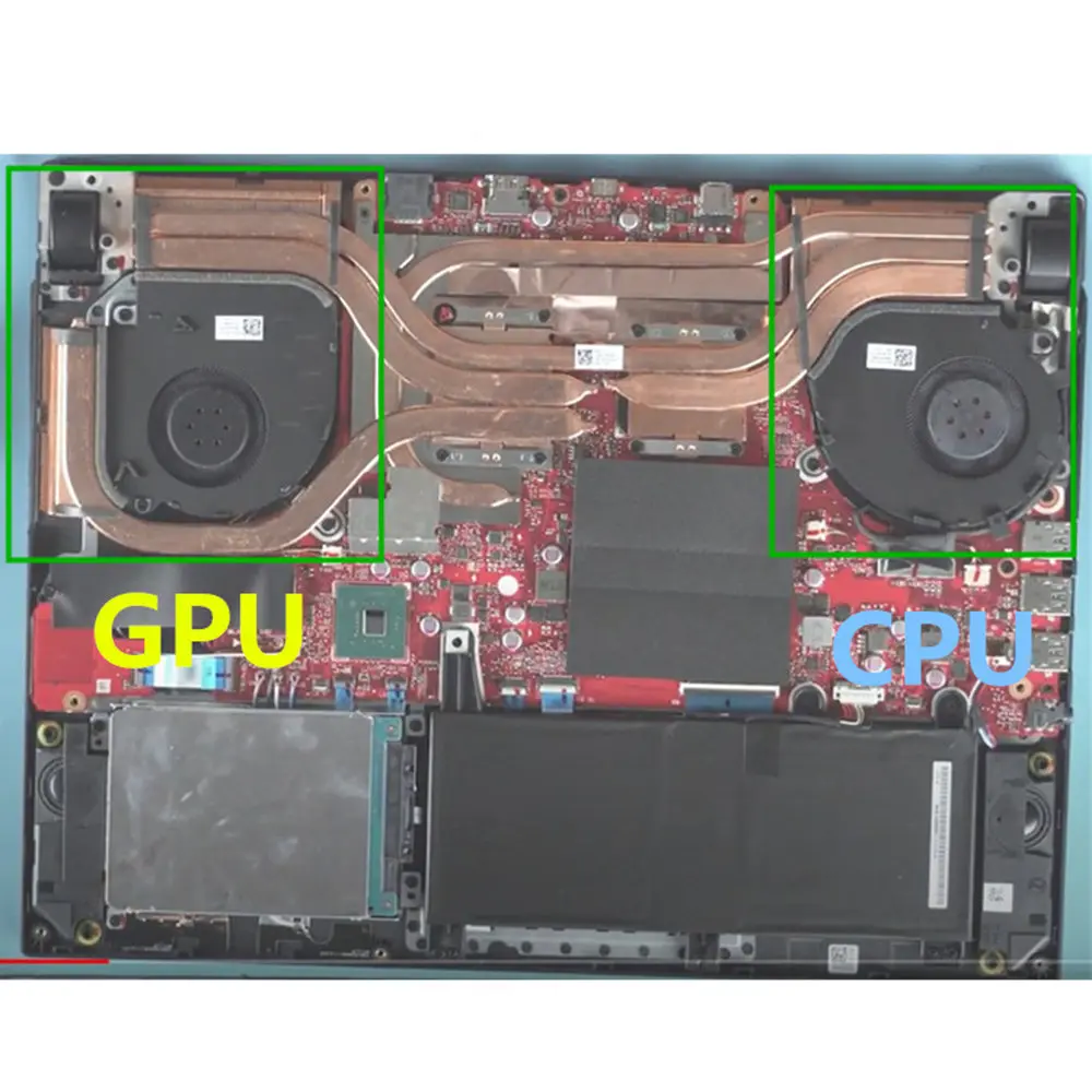 Кулер для процессора Asus ROG Strix G531GW G731G G731GV G731GW G731GT G731GU FMMM FMMR FMMU FMMT HERO III | Компьютеры и
