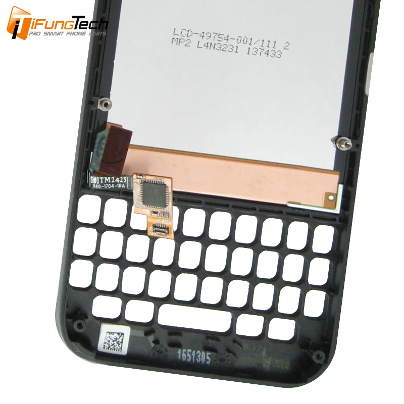 

Replacement Parts For BlackBerry Q5 LCD Display + 100% Tested Touch Screen Digitizer Assembly With Frame Original Black or White