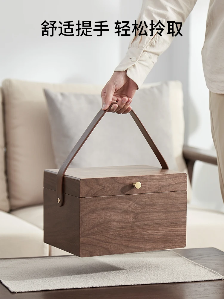 Household Medicine Box Pack Large Capacity First Aid Kit First-Aid Storage Solid Wood | Дом и сад