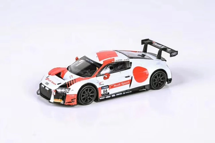 Пара 1:64 R8 2018 LMS Япония 10 часов Suzuka WRT #66 гоночная модель автомобиля под давлением |