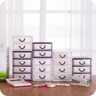 Ящик, прочный пластиковый офисный стол, настольный ящик для косметики, стильный держатель, коробка для хранения