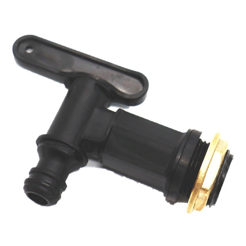 Пластиковый быстросъемный пластиковый переходник для садового шланга 3/4