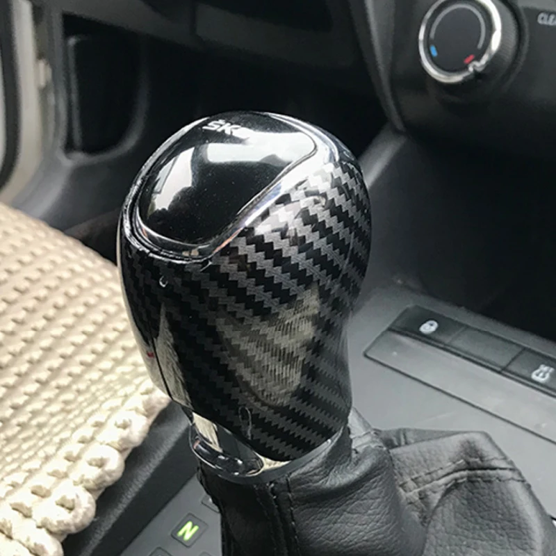 Декоративная накладка на головку переключения передач из АБС-материала для Skoda