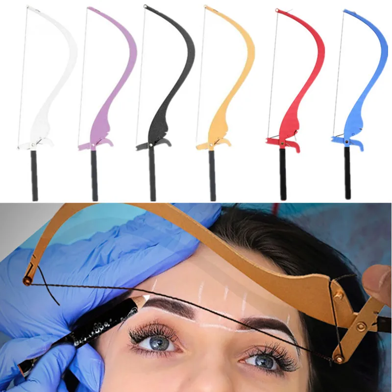 

Bow Eyebrow Makeup Tool Eyebrow Tattooing Bow and Arrow Eyebrow RulerThrush Eyebrow Tattoo Planning Tool for Beginners