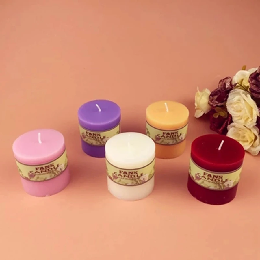 5 шт. свечи ароматическая декоративная свеча для рождественской ароматерапии Vela