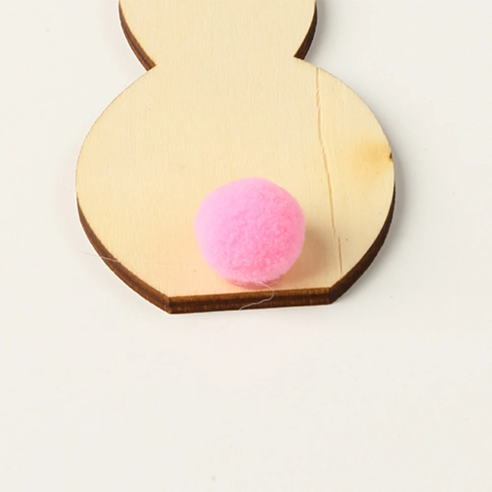 Деревянный кролик в скандинавском стиле поделки сделай сам пасхальные домашние